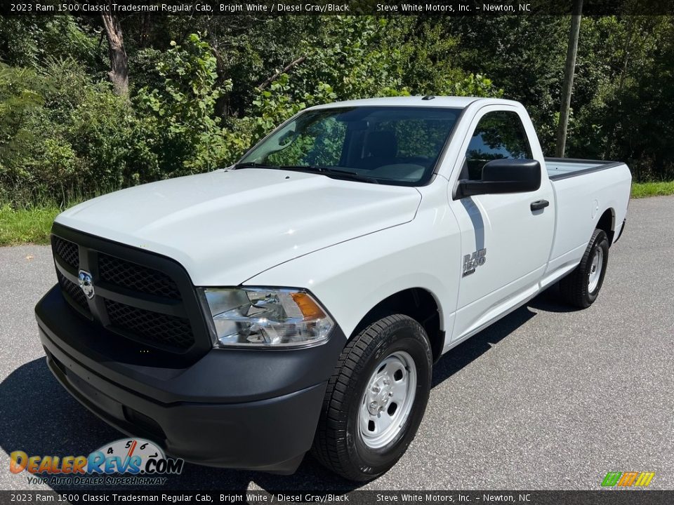 2023 Ram 1500 Classic Tradesman Regular Cab Bright White / Diesel Gray/Black Photo #2