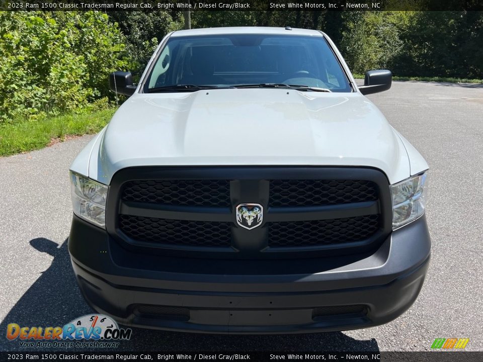 2023 Ram 1500 Classic Tradesman Regular Cab Bright White / Diesel Gray/Black Photo #3