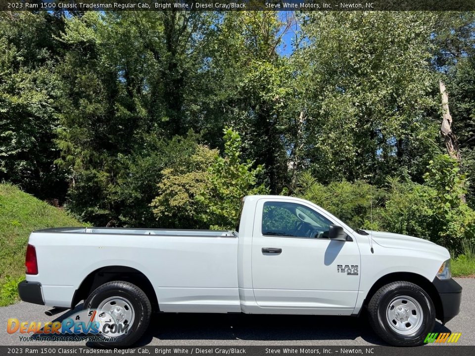 2023 Ram 1500 Classic Tradesman Regular Cab Bright White / Diesel Gray/Black Photo #5