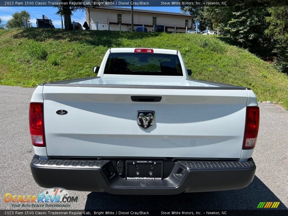 2023 Ram 1500 Classic Tradesman Regular Cab Bright White / Diesel Gray/Black Photo #7