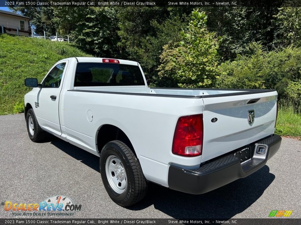 2023 Ram 1500 Classic Tradesman Regular Cab Bright White / Diesel Gray/Black Photo #9