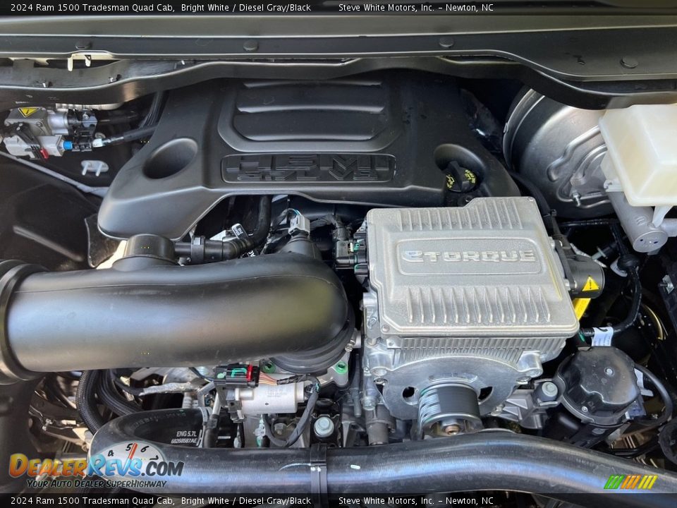 2024 Ram 1500 Tradesman Quad Cab 5.7 Liter HEMI OHV 16-Valve VVT MDS V8 Engine Photo #10