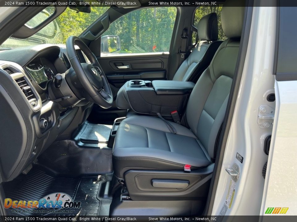 Diesel Gray/Black Interior - 2024 Ram 1500 Tradesman Quad Cab Photo #12