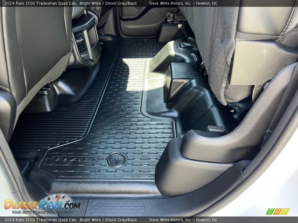 Rear Seat of 2024 Ram 1500 Tradesman Quad Cab Photo #15