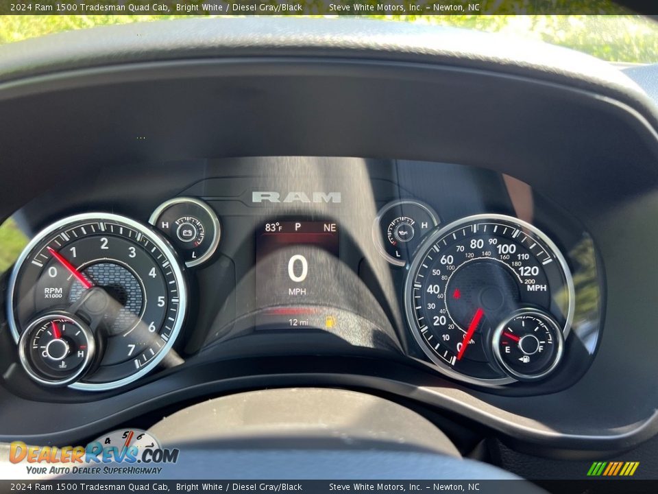 2024 Ram 1500 Tradesman Quad Cab Gauges Photo #19