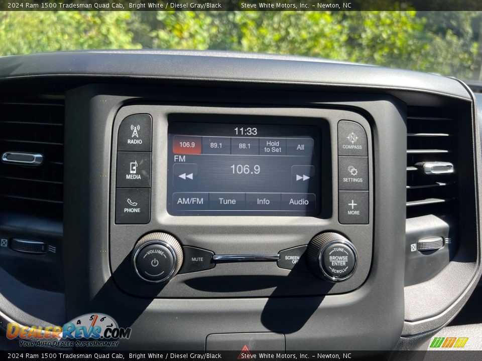 Audio System of 2024 Ram 1500 Tradesman Quad Cab Photo #21