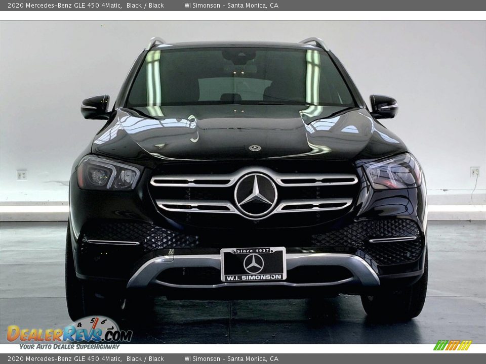 2020 Mercedes-Benz GLE 450 4Matic Black / Black Photo #2