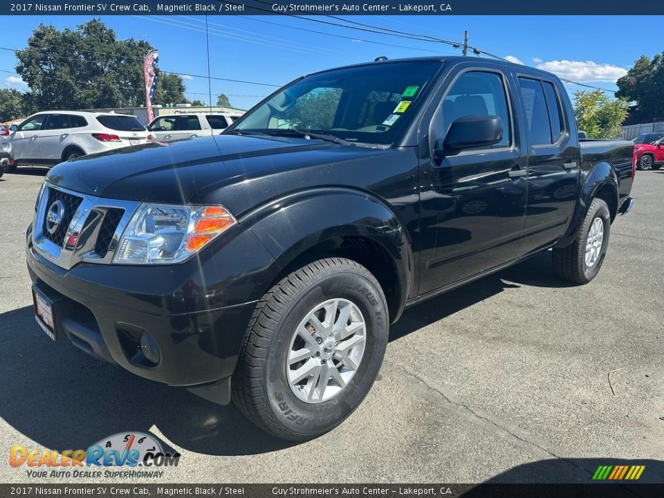 Magnetic Black 2017 Nissan Frontier SV Crew Cab Photo #3