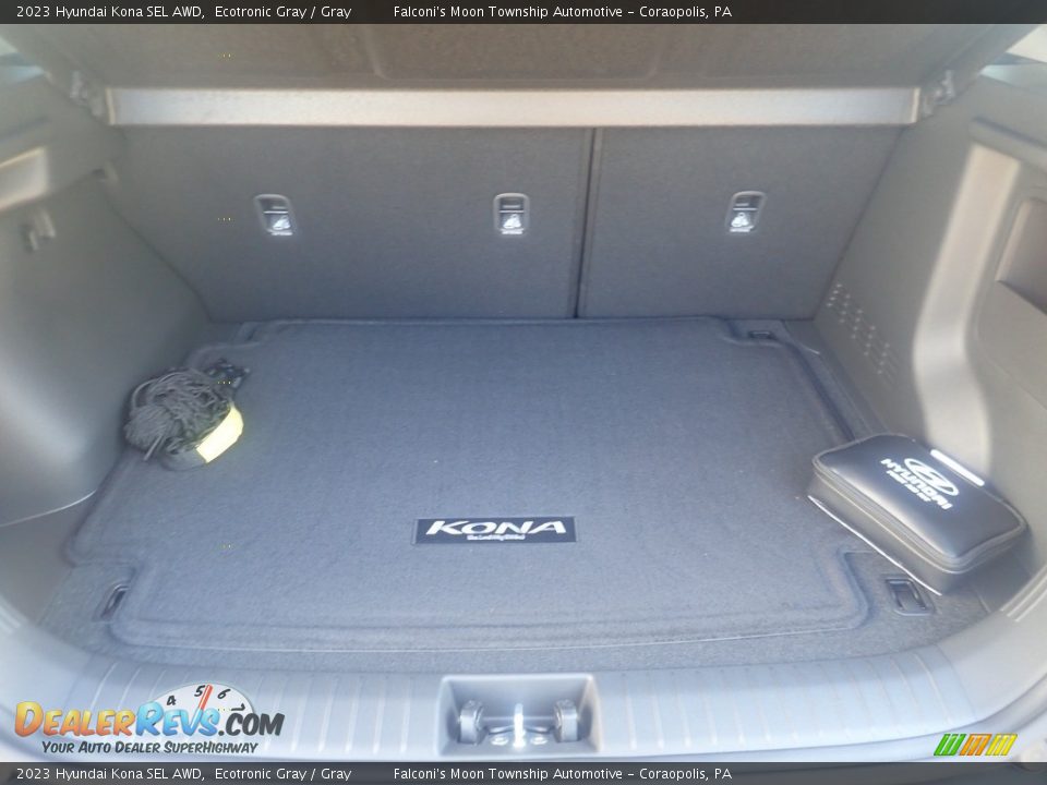 2023 Hyundai Kona SEL AWD Ecotronic Gray / Gray Photo #4