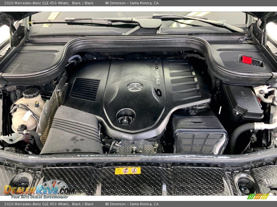 2020 Mercedes-Benz GLE 450 4Matic 3.0 Liter Turbocharged DOHC 24-Valve VVT Inline 6 Cylinder Engine Photo #9