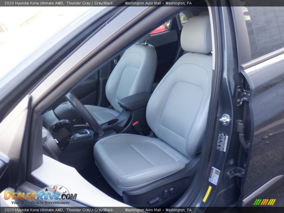 Front Seat of 2020 Hyundai Kona Ultimate AWD Photo #9