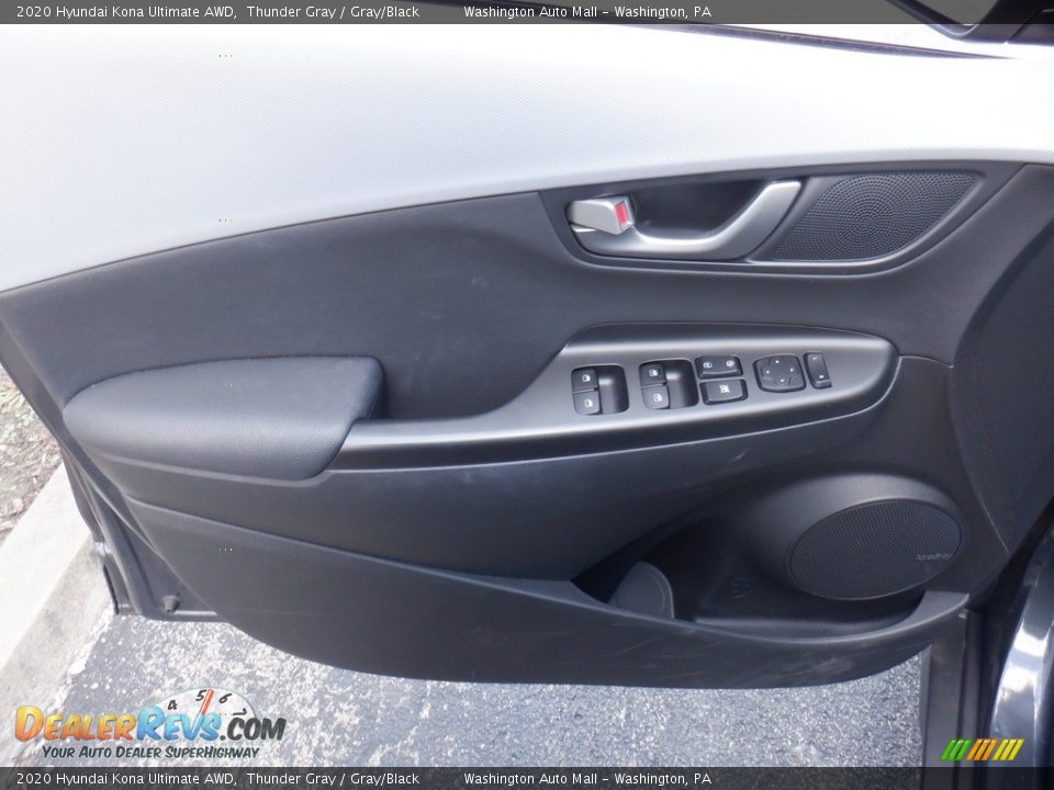 Door Panel of 2020 Hyundai Kona Ultimate AWD Photo #12