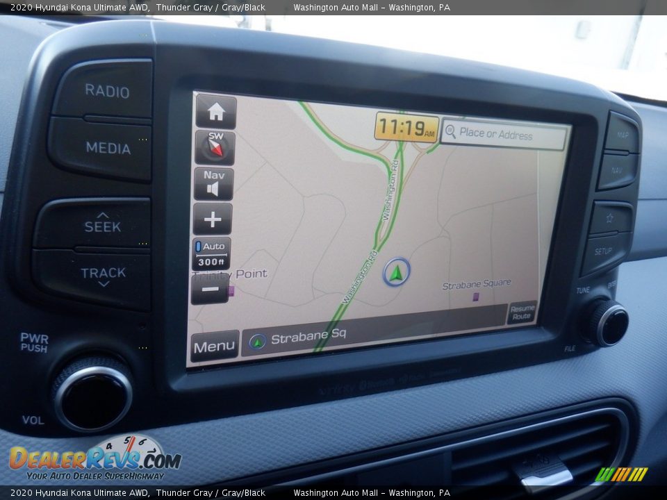 Navigation of 2020 Hyundai Kona Ultimate AWD Photo #16