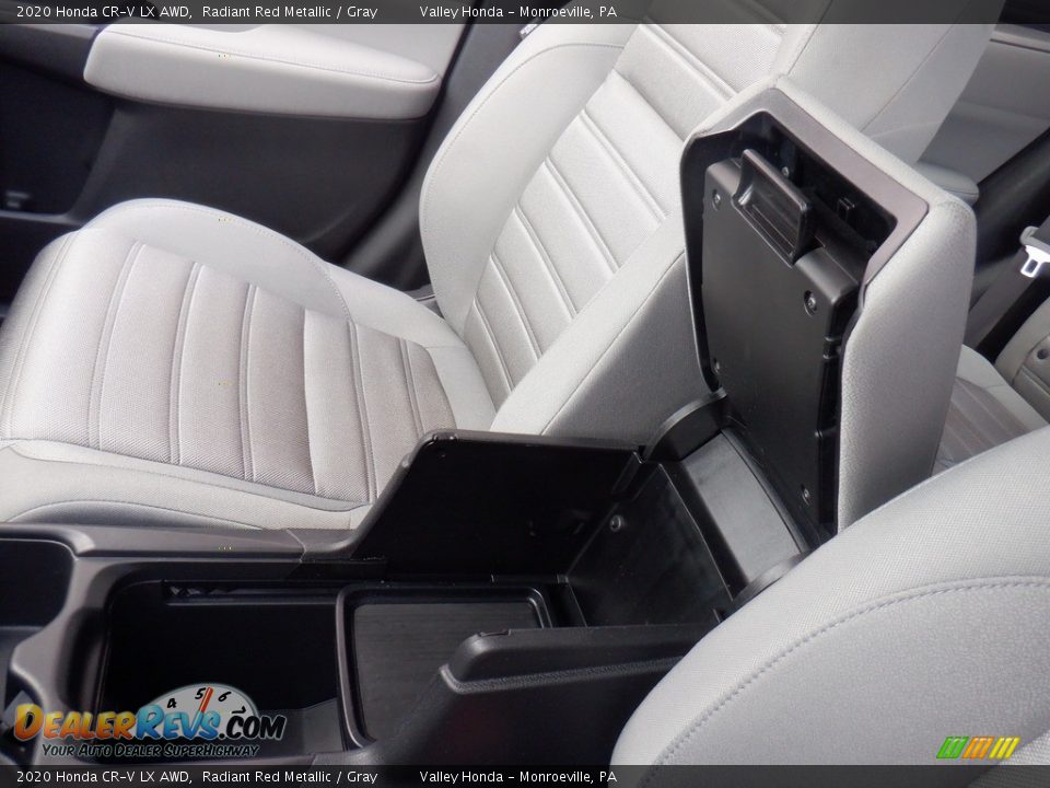 2020 Honda CR-V LX AWD Radiant Red Metallic / Gray Photo #17