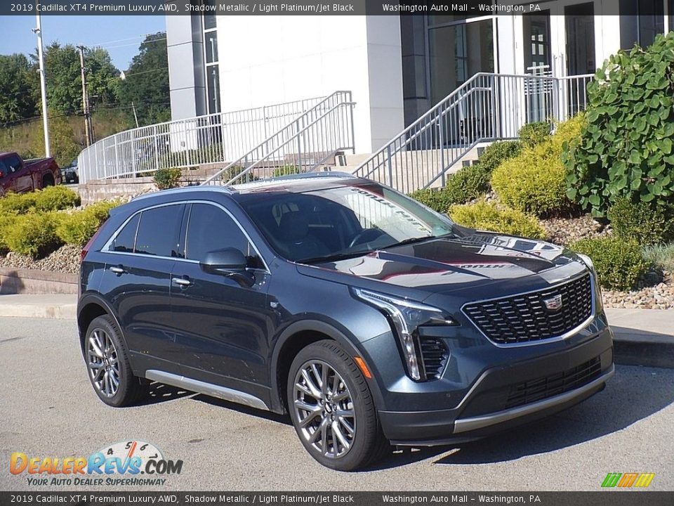 Front 3/4 View of 2019 Cadillac XT4 Premium Luxury AWD Photo #1