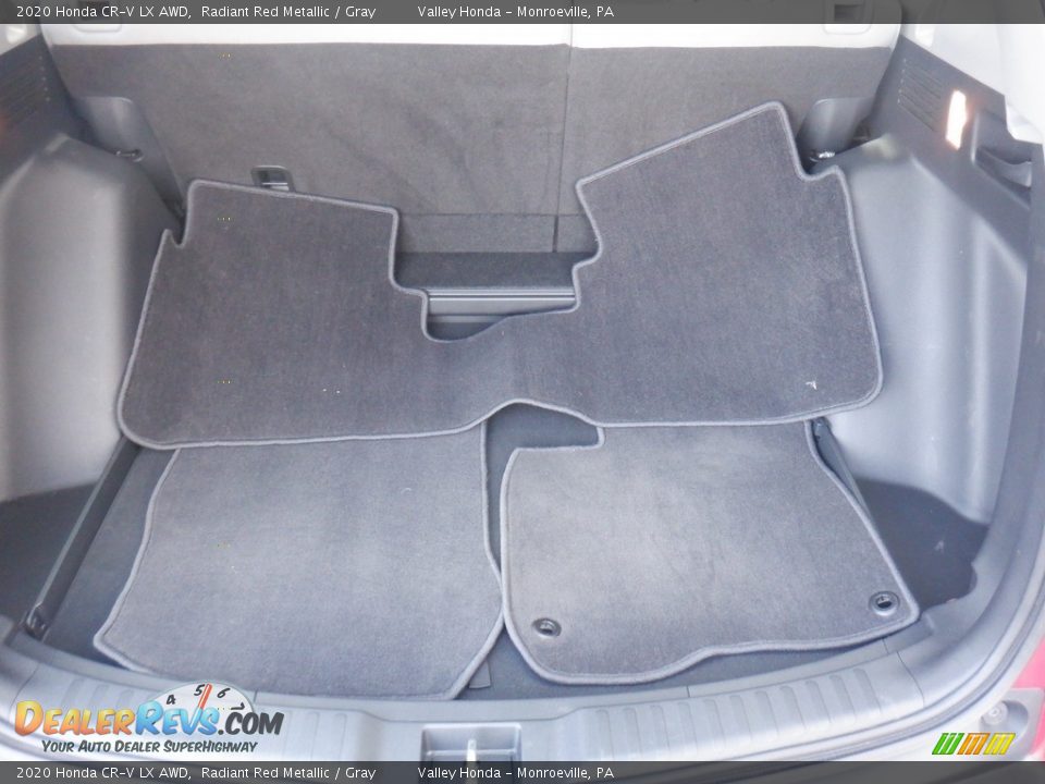 2020 Honda CR-V LX AWD Radiant Red Metallic / Gray Photo #25