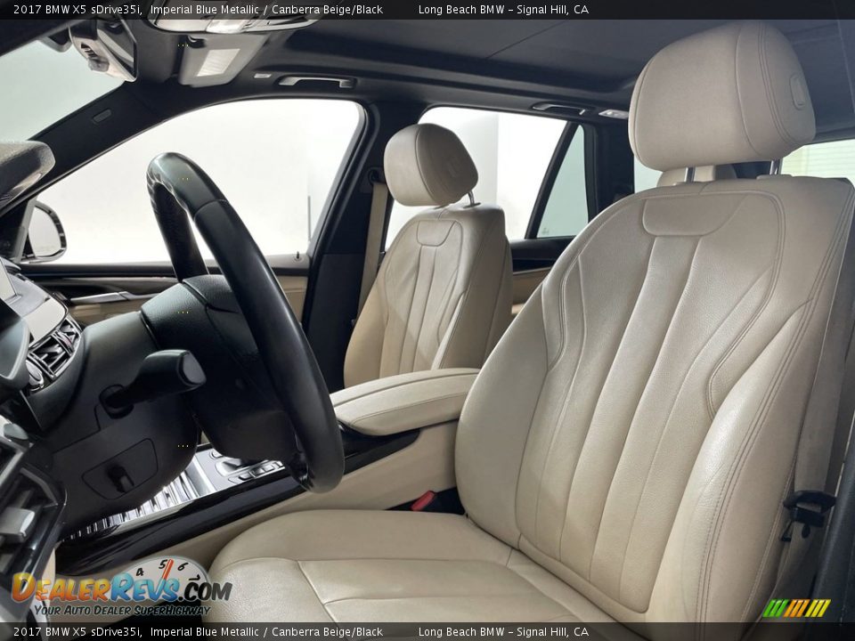 Front Seat of 2017 BMW X5 sDrive35i Photo #16