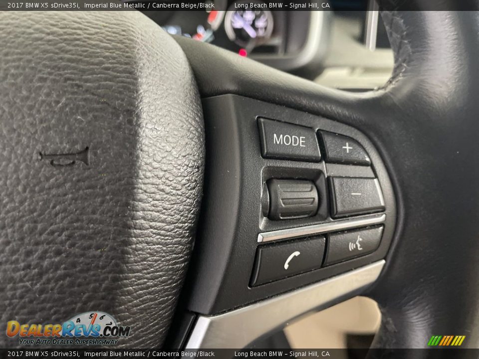 2017 BMW X5 sDrive35i Steering Wheel Photo #19