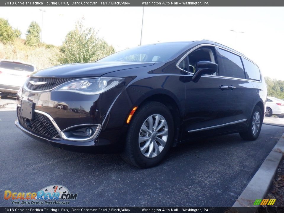 2018 Chrysler Pacifica Touring L Plus Dark Cordovan Pearl / Black/Alloy Photo #5