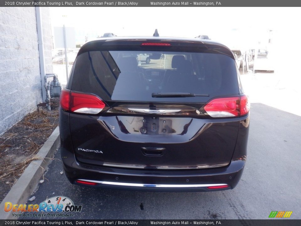 2018 Chrysler Pacifica Touring L Plus Dark Cordovan Pearl / Black/Alloy Photo #7