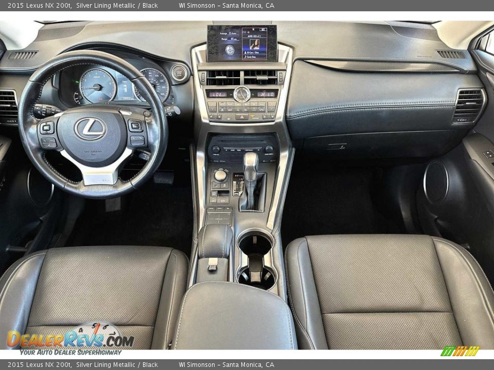 Black Interior - 2015 Lexus NX 200t Photo #15