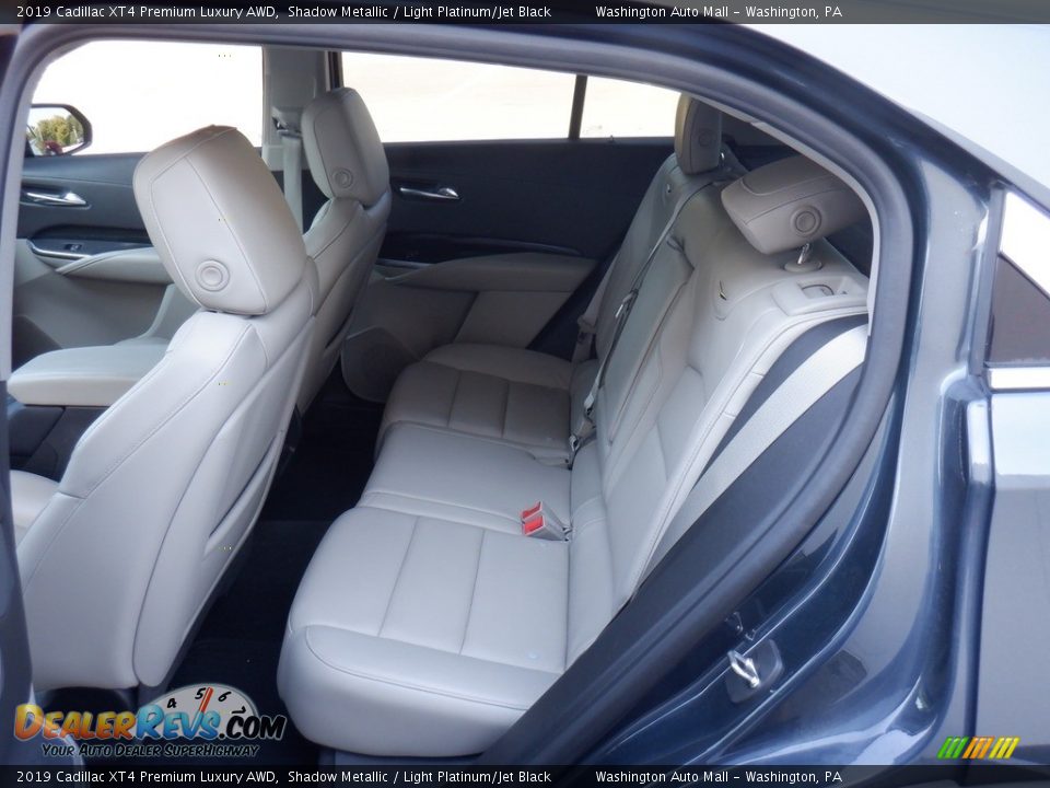 Rear Seat of 2019 Cadillac XT4 Premium Luxury AWD Photo #34