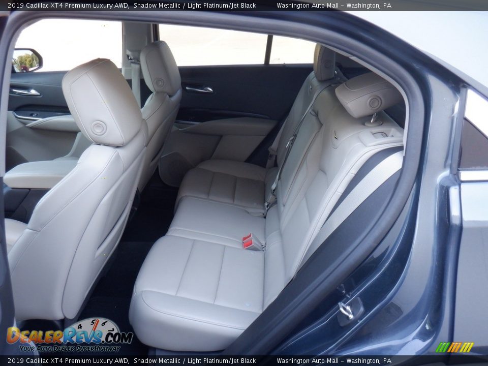 Rear Seat of 2019 Cadillac XT4 Premium Luxury AWD Photo #34