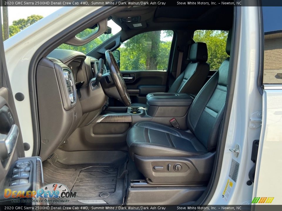 Dark Walnut/Dark Ash Gray Interior - 2020 GMC Sierra 2500HD Denali Crew Cab 4WD Photo #18