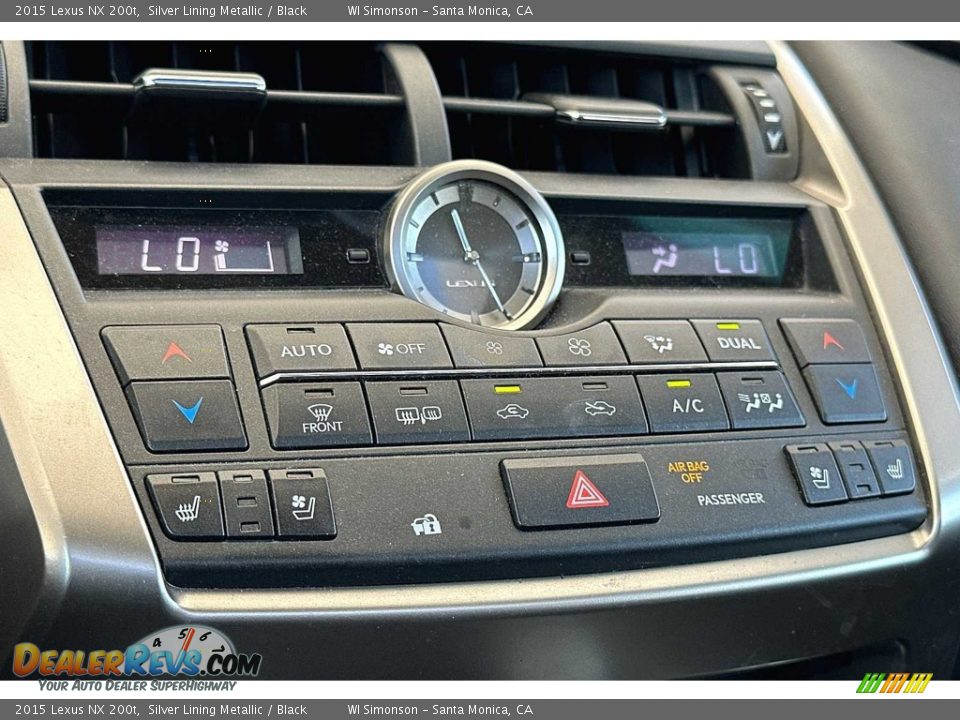 Controls of 2015 Lexus NX 200t Photo #22