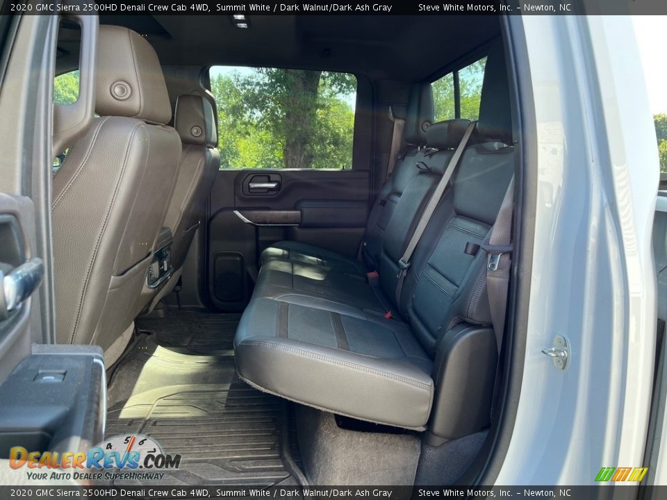 Rear Seat of 2020 GMC Sierra 2500HD Denali Crew Cab 4WD Photo #21