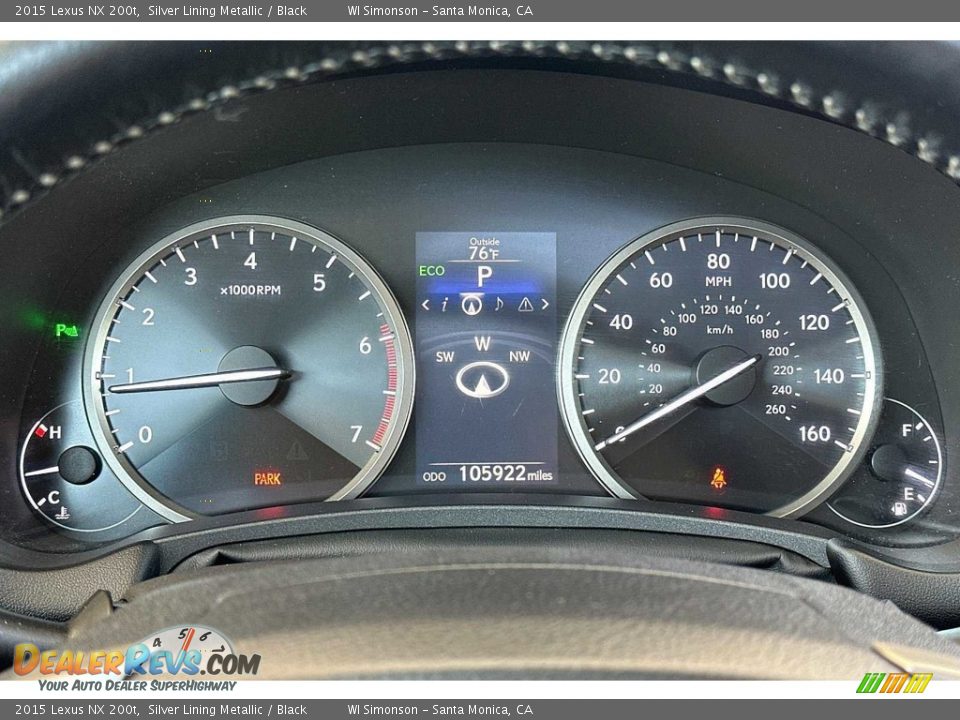 2015 Lexus NX 200t Gauges Photo #28