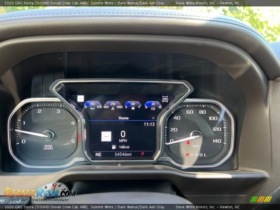 2020 GMC Sierra 2500HD Denali Crew Cab 4WD Gauges Photo #29