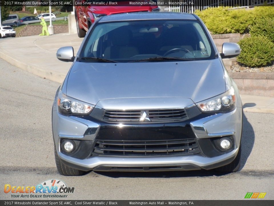 2017 Mitsubishi Outlander Sport SE AWC Cool Silver Metallic / Black Photo #10