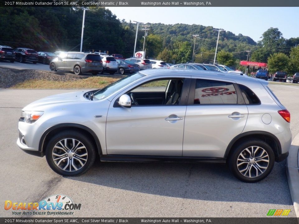 Cool Silver Metallic 2017 Mitsubishi Outlander Sport SE AWC Photo #12