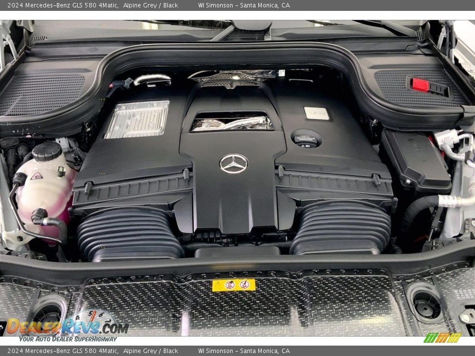 2024 Mercedes-Benz GLS 580 4Matic 4.0 Liter DI biturbo DOHC 32-Valve VVT V8 Engine Photo #9