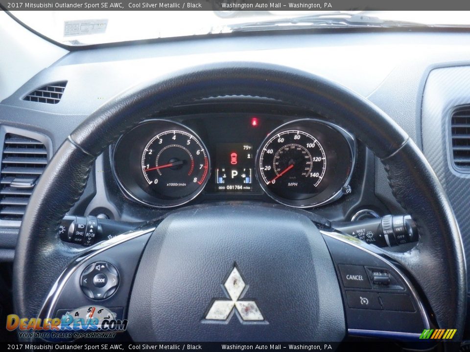 2017 Mitsubishi Outlander Sport SE AWC Steering Wheel Photo #26