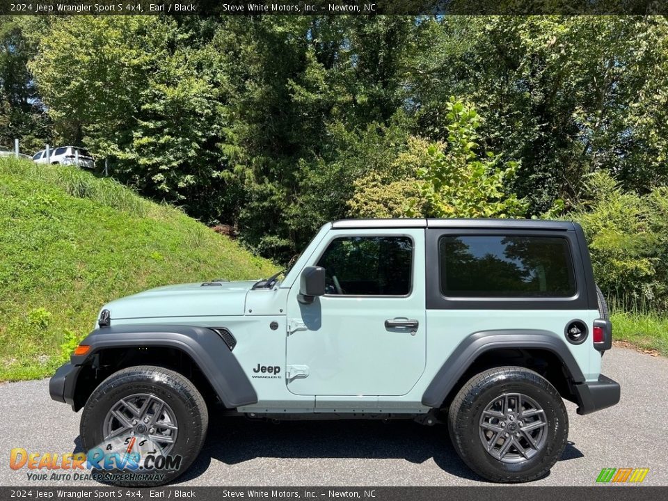 2024 Jeep Wrangler Sport S 4x4 Earl / Black Photo #1