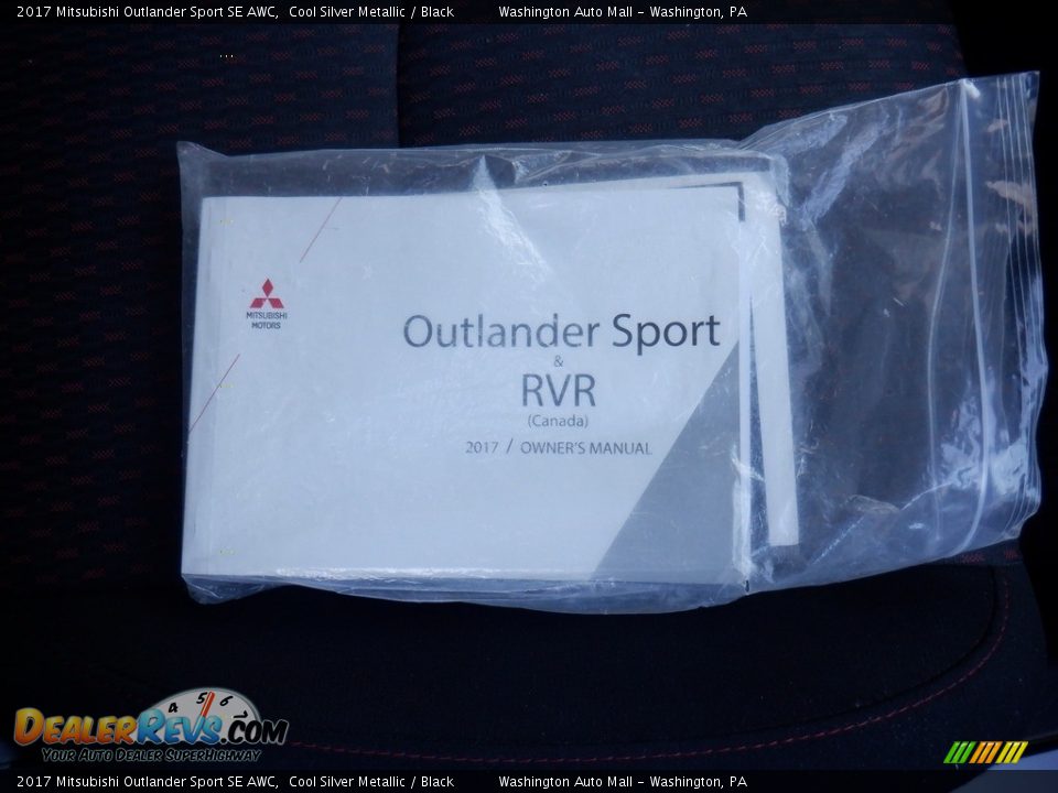 2017 Mitsubishi Outlander Sport SE AWC Cool Silver Metallic / Black Photo #32