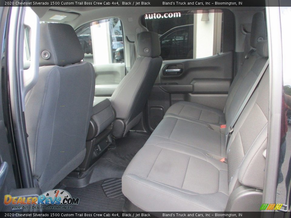 Rear Seat of 2020 Chevrolet Silverado 1500 Custom Trail Boss Crew Cab 4x4 Photo #8