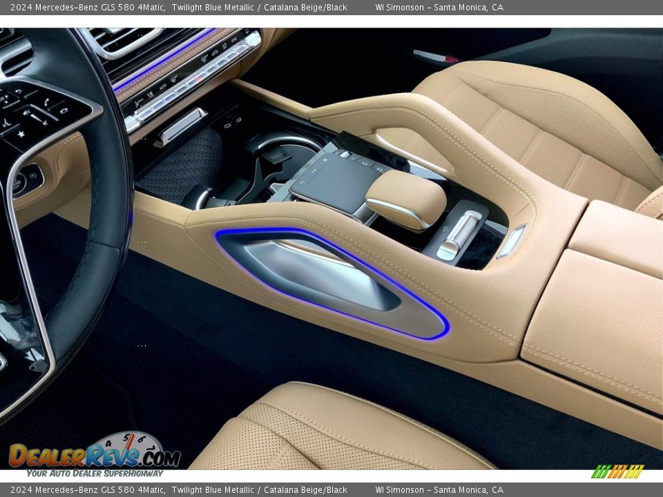 Controls of 2024 Mercedes-Benz GLS 580 4Matic Photo #8