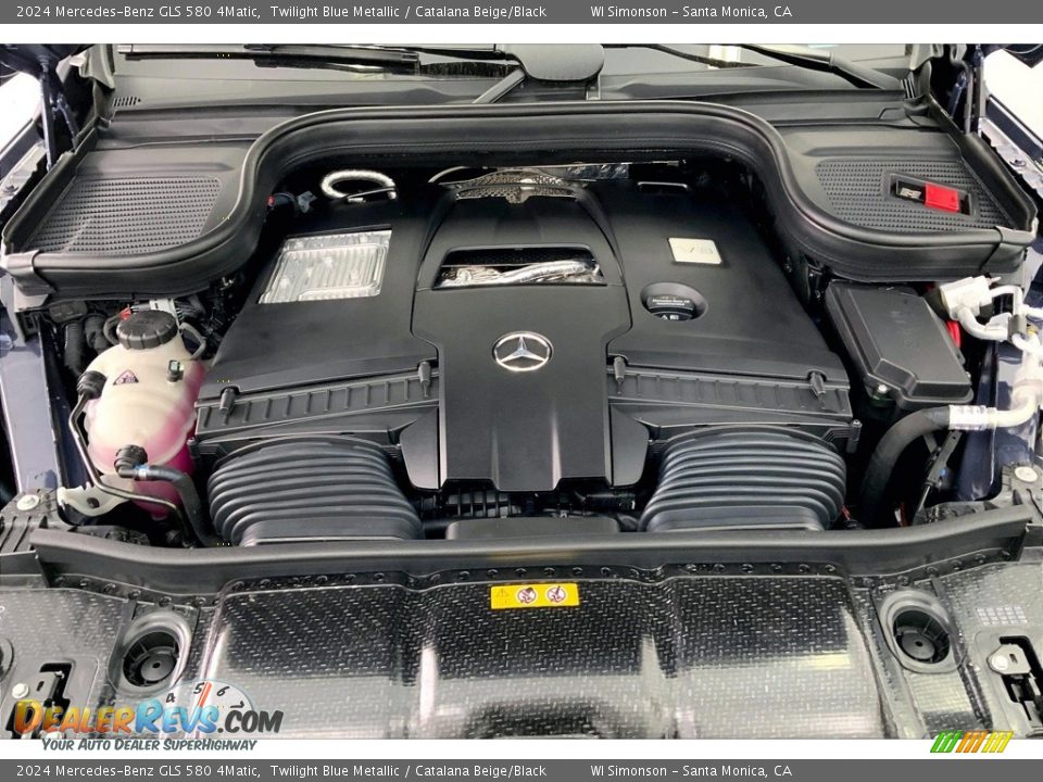 2024 Mercedes-Benz GLS 580 4Matic 4.0 Liter DI biturbo DOHC 32-Valve VVT V8 Engine Photo #9