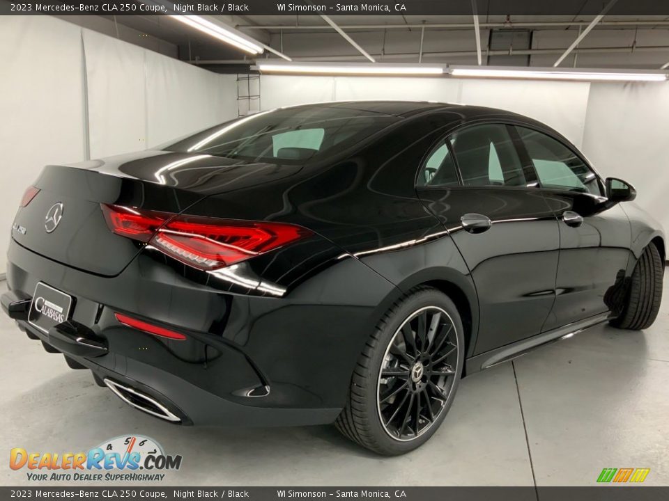 2023 Mercedes-Benz CLA 250 Coupe Night Black / Black Photo #4