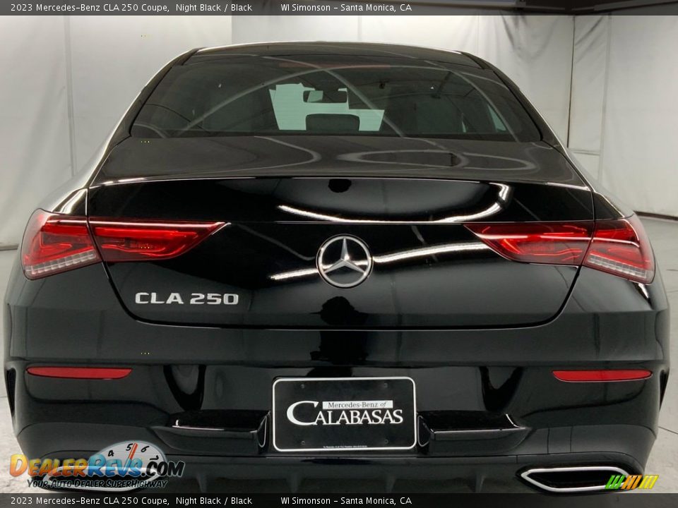 2023 Mercedes-Benz CLA 250 Coupe Night Black / Black Photo #5