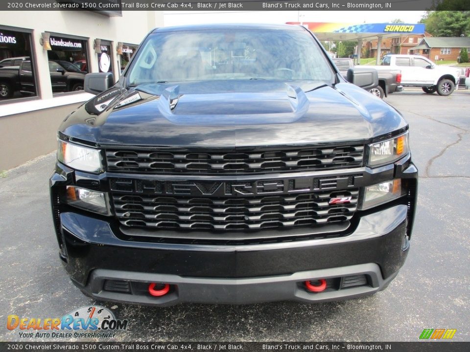 2020 Chevrolet Silverado 1500 Custom Trail Boss Crew Cab 4x4 Black / Jet Black Photo #20