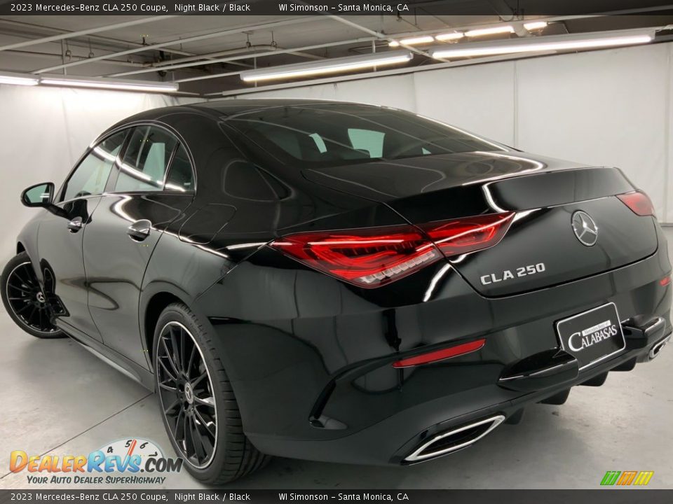 2023 Mercedes-Benz CLA 250 Coupe Night Black / Black Photo #6