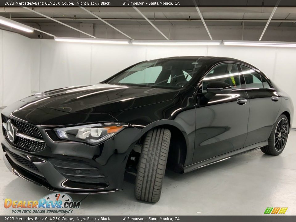 2023 Mercedes-Benz CLA 250 Coupe Night Black / Black Photo #7