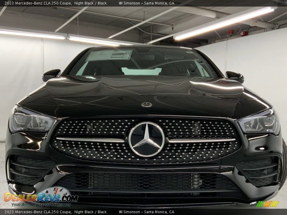 2023 Mercedes-Benz CLA 250 Coupe Night Black / Black Photo #8