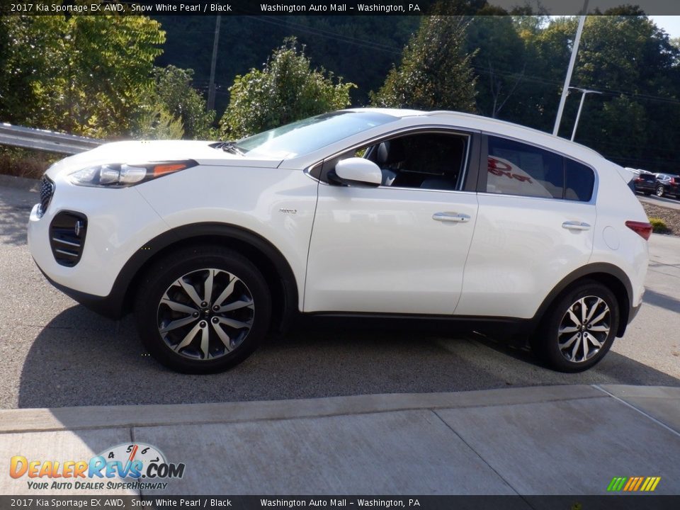 Snow White Pearl 2017 Kia Sportage EX AWD Photo #14