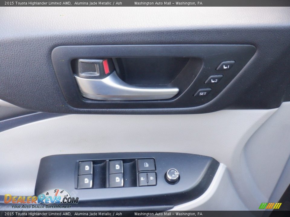 Door Panel of 2015 Toyota Highlander Limited AWD Photo #13