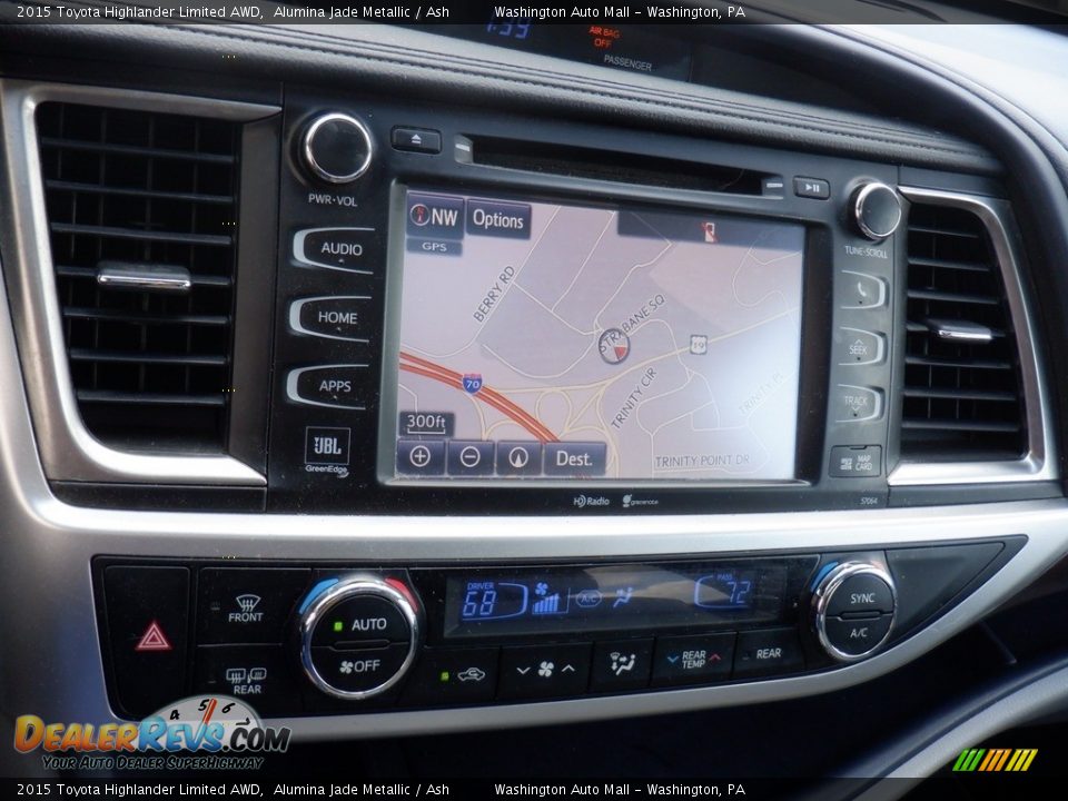 Controls of 2015 Toyota Highlander Limited AWD Photo #21